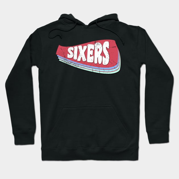 nba sixers Hoodie by Lula Popart